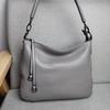 Genuine Leather Women's Two-Way Shoulder and Crossbody Bag