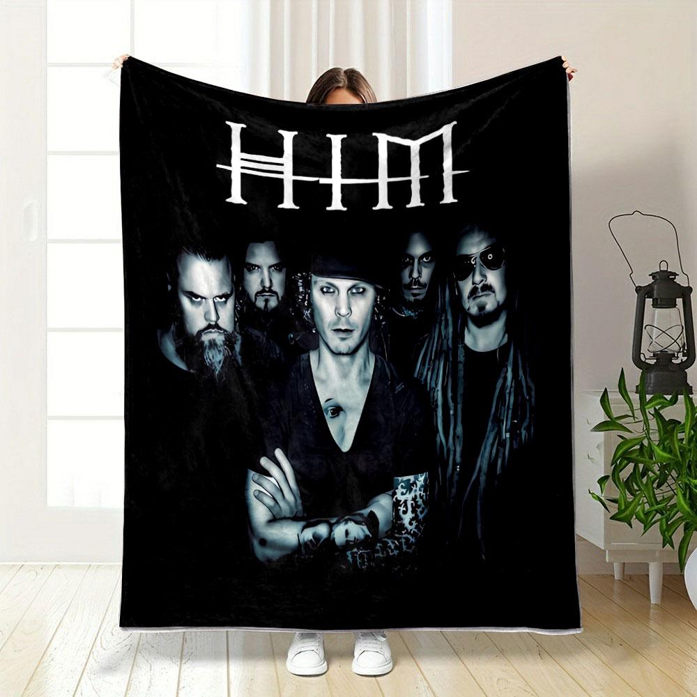Rock Band Poster Blanket for All Seasons Blanket Lunch Break Throw Gift