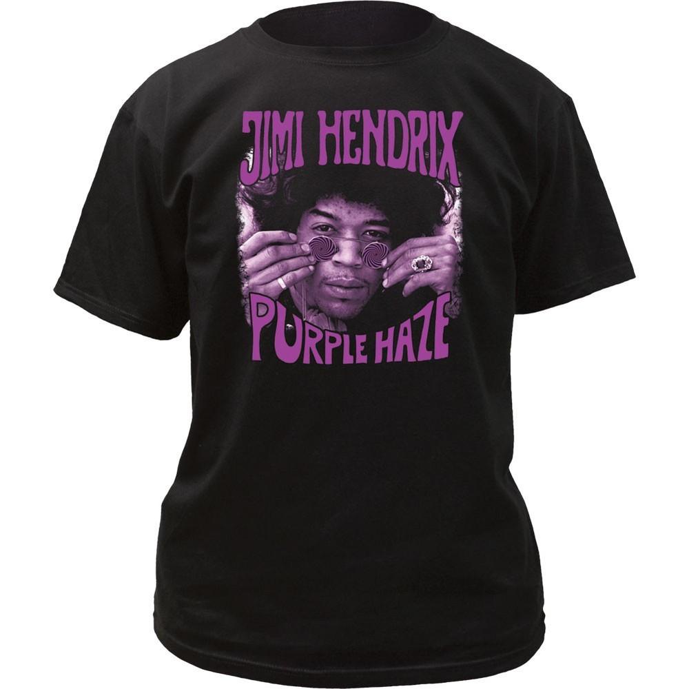 

Jimi Hendrix Purple Haze Mens T Shirt Music Classic Concert Band Tee New Black Unisex T-Shirt L