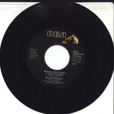 7-Zoll Schallplatte ELVIS PRESLEY, THE JORDANAIRES - Can't Help Falling In Love / Rock-A 4770635 RCA 2014 US Rock
