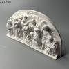 Roman Figures Relief Stereoscopic Printmaking Arch Plaster Statue Desk Decoration Characters Sculpture Room Aesthetic Decor