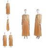 Costume élégant de la reine Amidala de Star Wars, tenue unisexe pour cosplay et jeu de rôle fantastique.