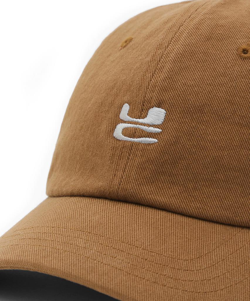 Eondeokeonteulol Four Seasons Cotton Logo Embroidered Basic Soft Top Unisex Ball Cap Uc / Washed B B / Desert