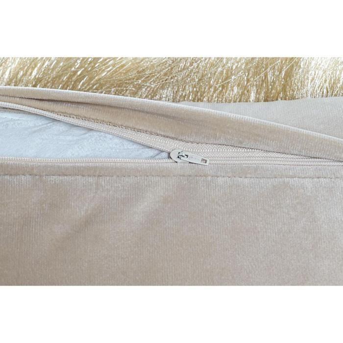 Coussin - Moderne - 50 x 10 x 30 cm - Doré - Intérieur