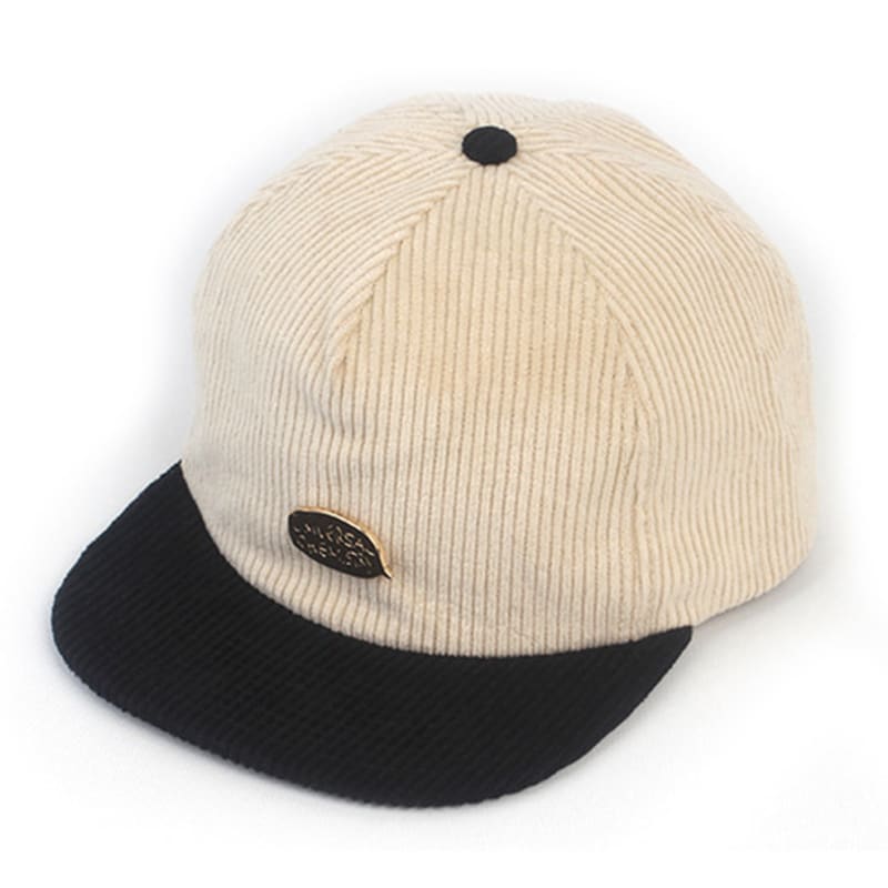 Universal Chemistry Corduroy Ivory Black Snapback Cap Snapback Cap
