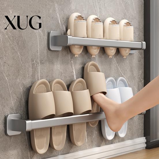 Wall-mounted Towel Rack Self-Adhesive Hand Bar Strong Load-bearing No-drill Easy To Install Bathroom Wall Mounted Hanger Removable