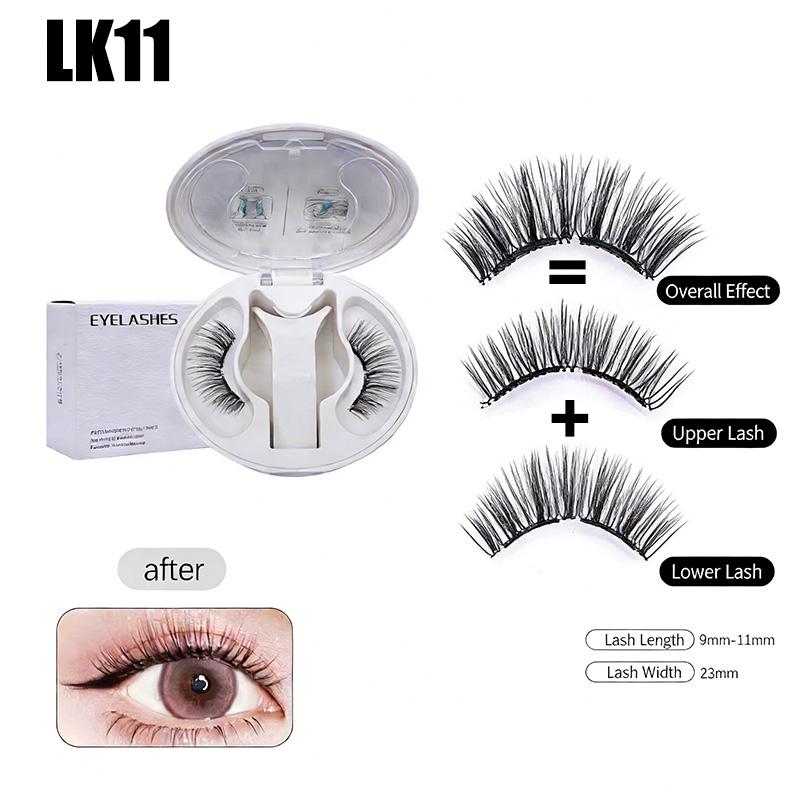 Factory Price 3d Natural Soft Magnetic Lashes Quantum Magnetic Lashes False Eyelash Usa Applicator False Magnet Fiber Lashes