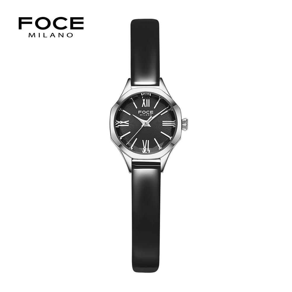 Pocheleidi 20.5Mm Women'S Black Leather Watch Fm1910L-Bk
