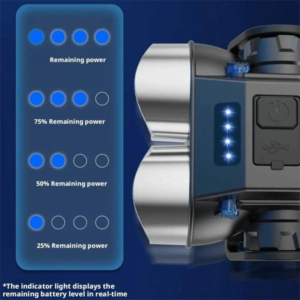 High-Brightness Bicycle Front Rear Light IPX6 Waterproof Safety Cycling Light Cycling Accessories