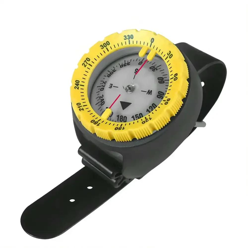 Digitale Unterwasser 50m Tauchkompass Professioneller Wasserdichter Navigator Digitale Tauchmaske Leuchtendes Ausbalanciertes Uhr für Schwimmen