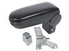 Kit de Apoio de Braço VW Golf IV Couro Ecológico Preto com Kit de Montagem