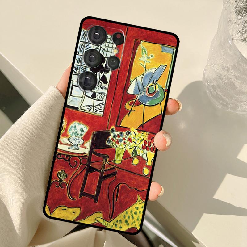 

Henri Matisse Art Painting Case For Samsung Galaxy S25 Ultra S21 S22 S23 S24 Ultra S9 S10 Plus S20 FE S24 FE Back Cover Galaxy S24Ultra