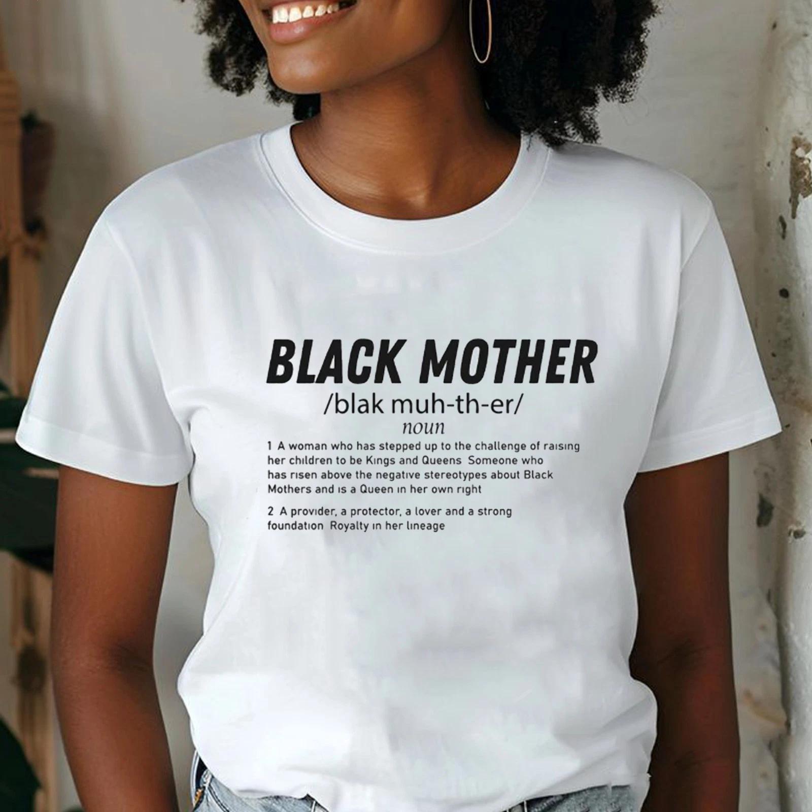 Black Mother Definition Tee, Black Mom Basic T-shirt, Mother s Day Gift for Wife 2XL