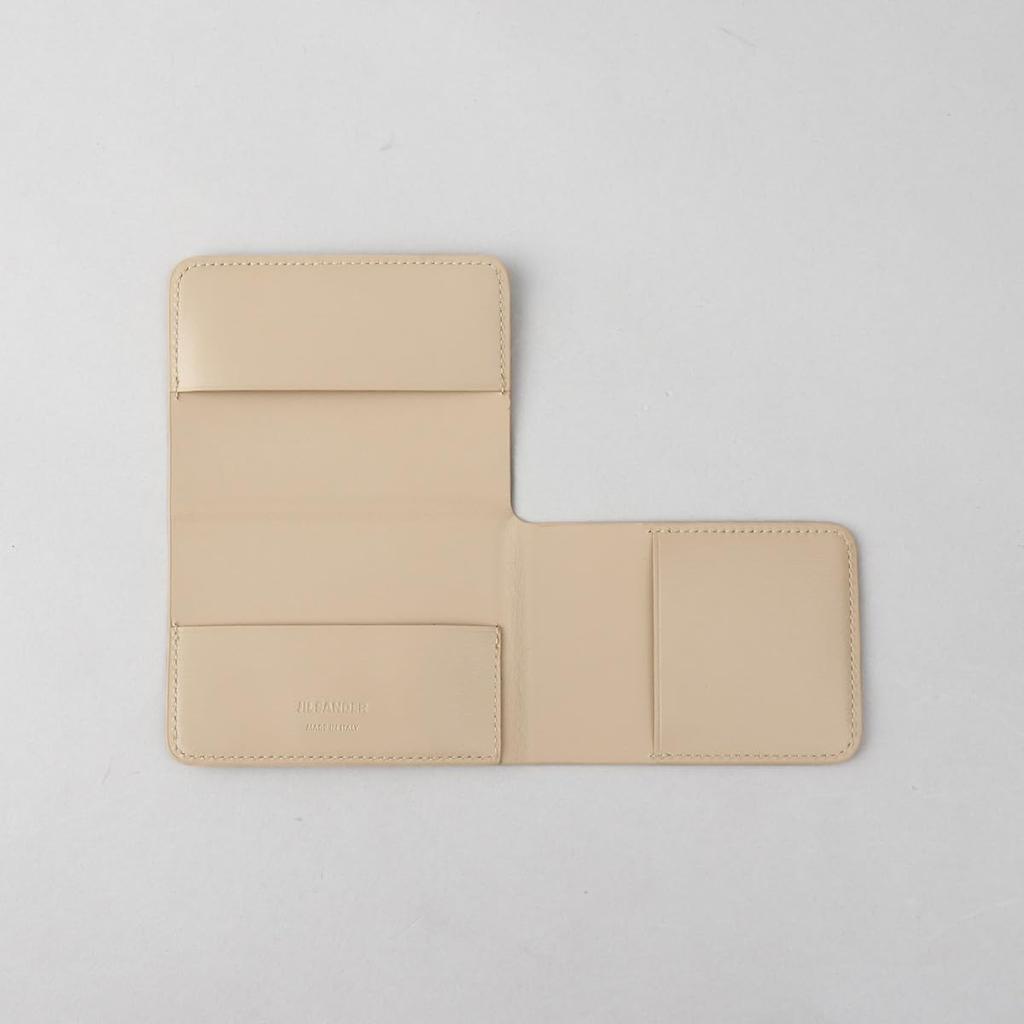 Jil Sander Business Card Holder, Light Pink, ROSE J07UI0012 679 P5355, Women's [Used]