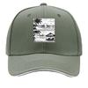 Tropical Beach Sunset Palm Tree Ocean Sailboat Sketch Sandwich Baseball Cap Unisex Women Sun Cap Outdoor Workouts Hat