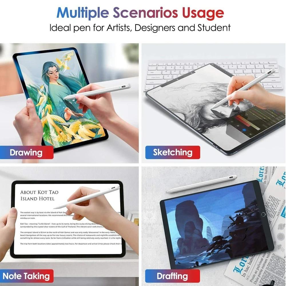 Touch Pen For iPad Pencil 1 2 Gen Stylus Pen for Apple Pencil 2018-2023 Pro Air Mini iPad Accessories