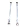 1 Pair 255mm Steering Tie Rod Kit Steel Alloy 8mm Ball Joint Tie Rod End Assembly for Go Kart Drift Trike ATV Quad Mini