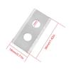 30Pcs Grass Cutter Blade Stainless Steel Automatic Moving Machine Blade Titanium Plating for Worx Landoid Lanmower WG754E WG791E