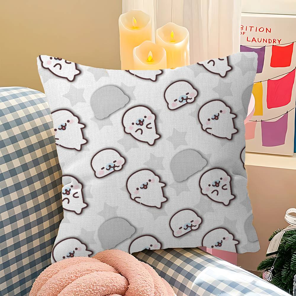 Kawaii Cartoon Mamegoma CUTE Personalized Pillow Cover Kids Bedroom Wild Party Decor Pillowcase Kid Birthday Shower Gift