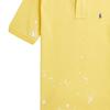 Polo Ralph Lauren Polo Shirt Ss24 Splash Effect Logo Embroidery Short Sleeve Kids tops Yellow CWPOKNIY8021120-730