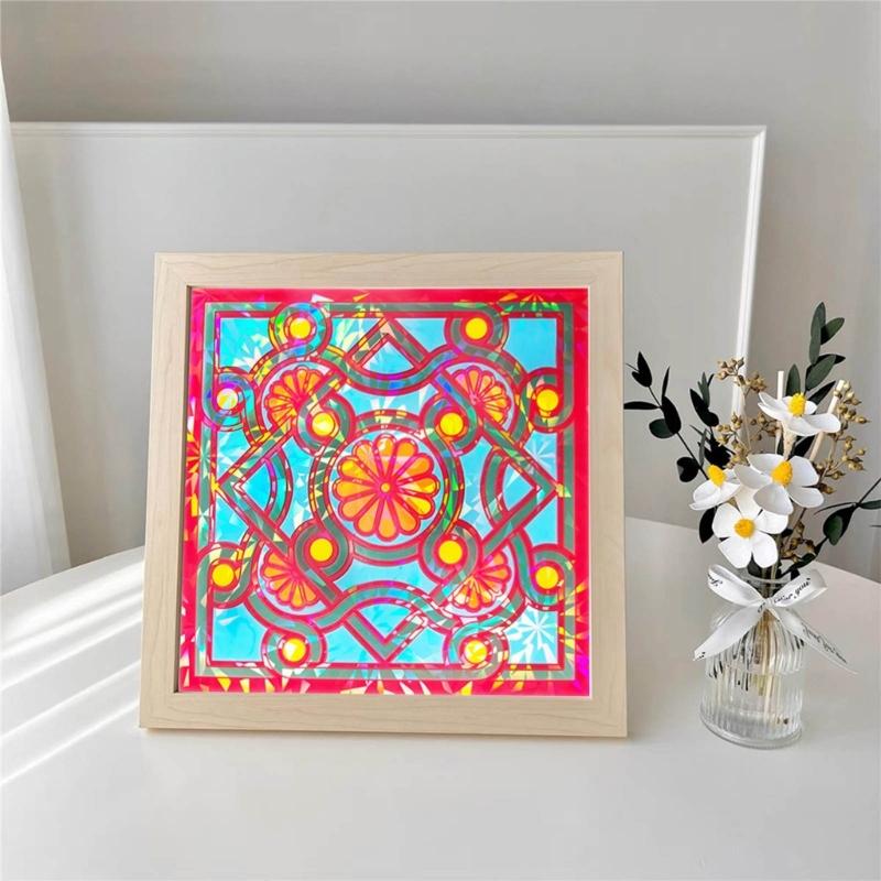 Holographic Paint Ornament Craft Silicone Mold Jewelry Epoxy Casting Jewelry Tool Making Resin Diy Craft Home Decoration