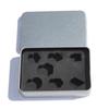 Metal Rectangle Silver Color Playing Cards Storage Box Money Coin Holder Boxes Candy Key Case Business Card Storage Box