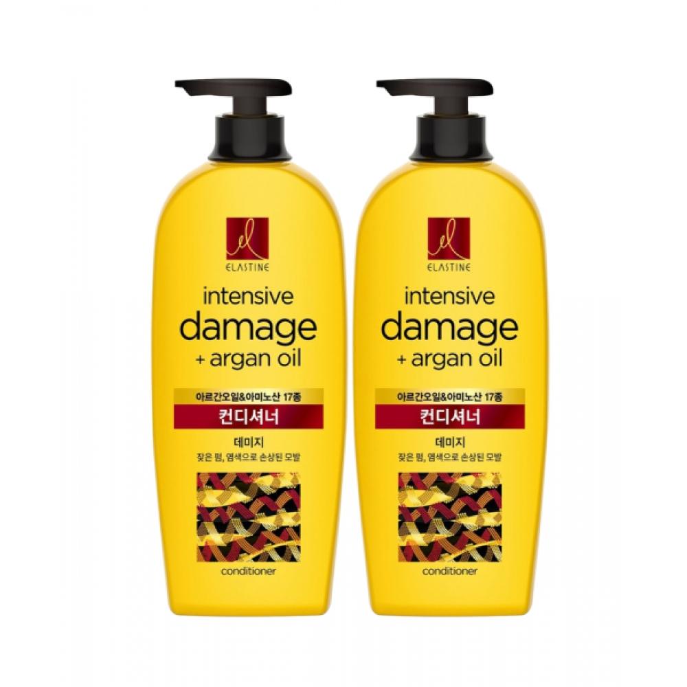 Elastine Argan Oil Damage Conditioner 680ml X 2 Pack NONE