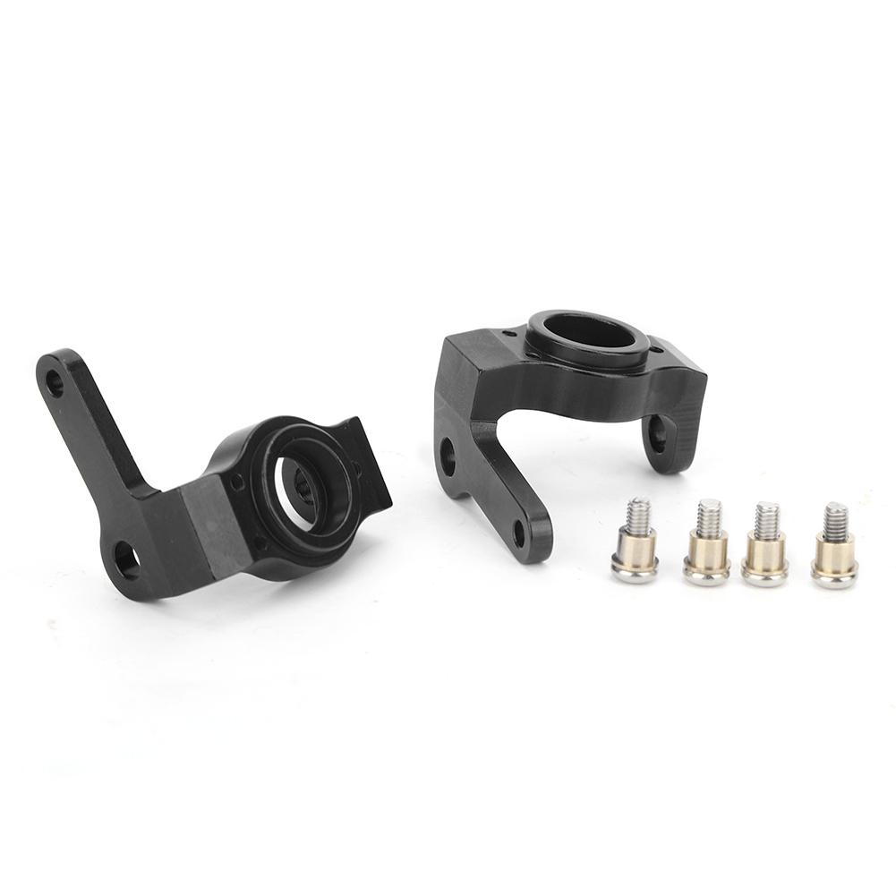 Front Rear Steering Cup C Hub Bracket Axle Lock Set Fit for AXIAL SCX10 II Axle 90046 90047 AR44 RC CarBlack
