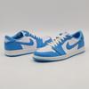 CJ7891-401 Nike SB Air Jordan 1 Low UNC Dark Powder Blue White (Men's)