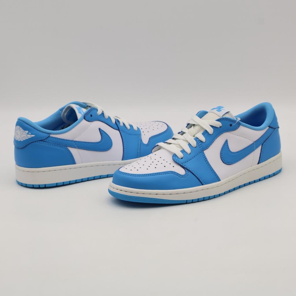 CJ7891-401 Nike SB Air Jordan 1 Low UNC Dark Powder Blue White (Men's)