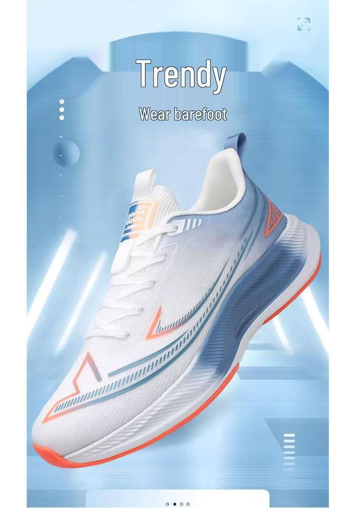 2025 Spring Men's Breathable Fishnet Running Shoes - Lightweight, Fashionable, Versatile, Outdoor Trendy Sports Footwear