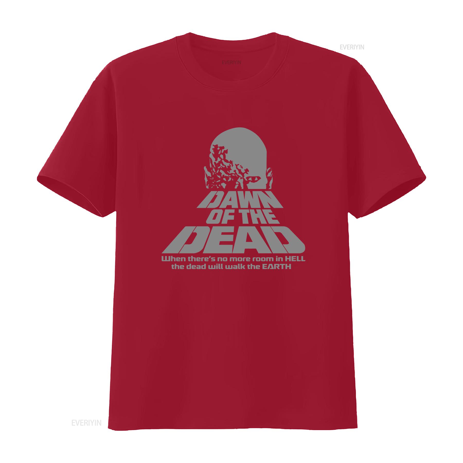 

1980s Dawn Of The Dead Movie George Romero Zombie T shirt When Theres No More Room In Hell Will Walk Earth vintage Washed S