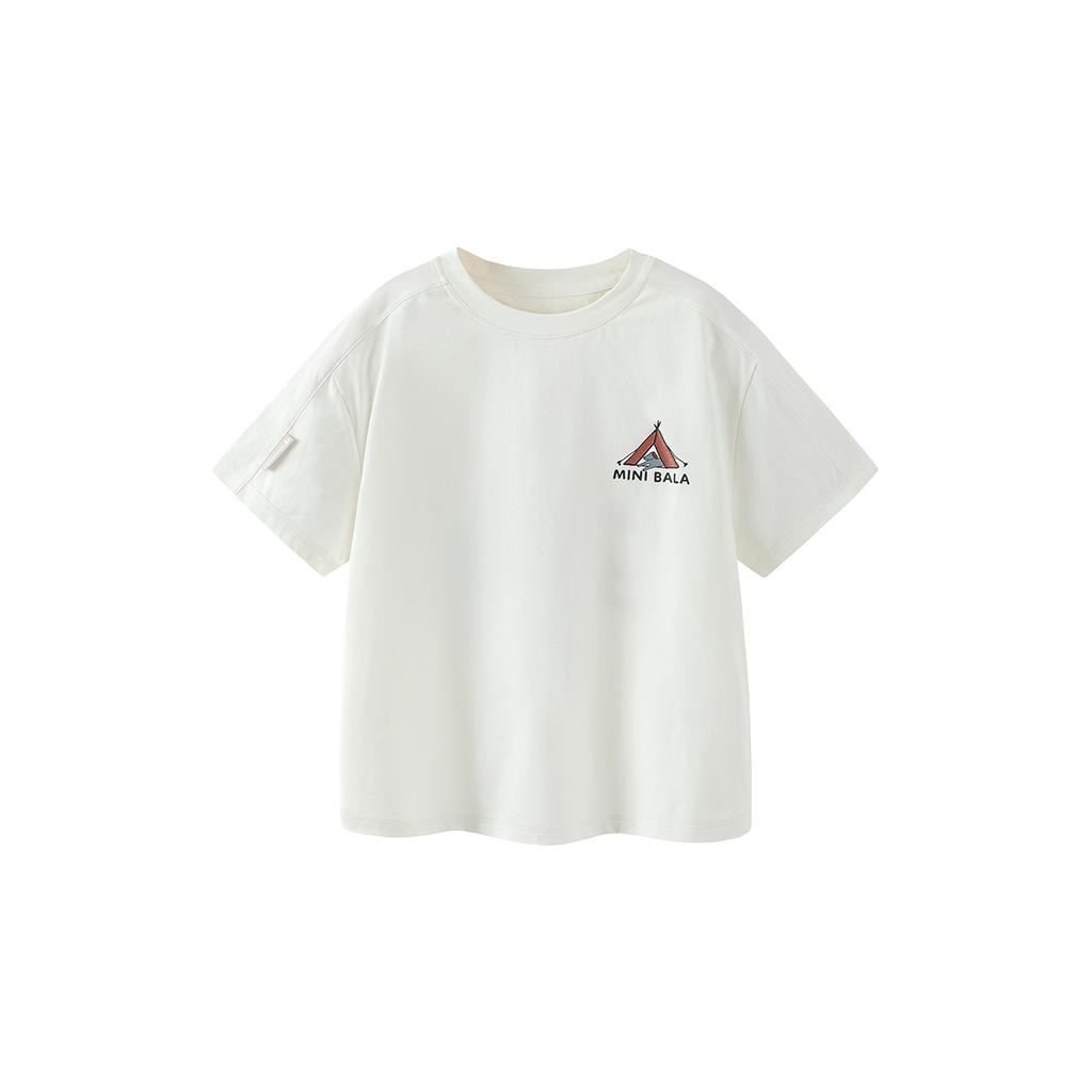 Cotton Quick Drying Mini Balabala Boys and Girls T-shirt