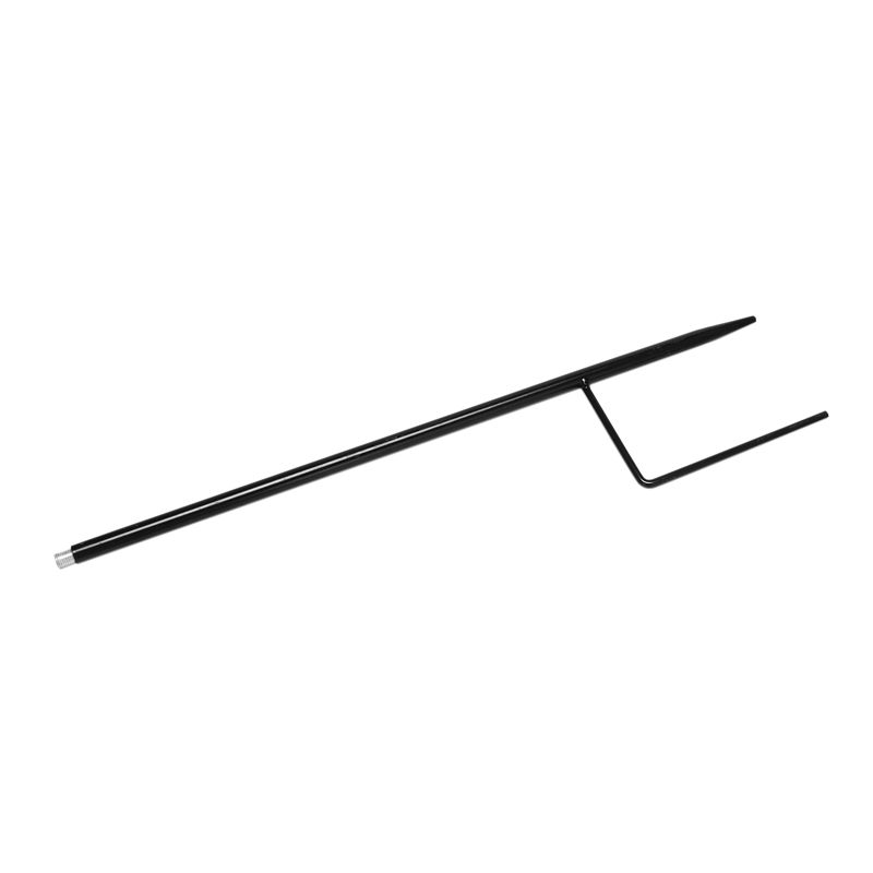 A84E-6X Shepherd Hooks Rust Resistant Garden Stake Outdoor Metal Plant Stand Hanger Bird Feeder Pole 120X10x1cm