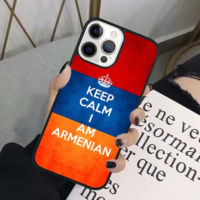 Armenia Armenian Flag Mobile Phone Cases Cover For iPhone 17 Air 16 15 14 12 13 11 Pro MAX apple Plus SE2020 Coque