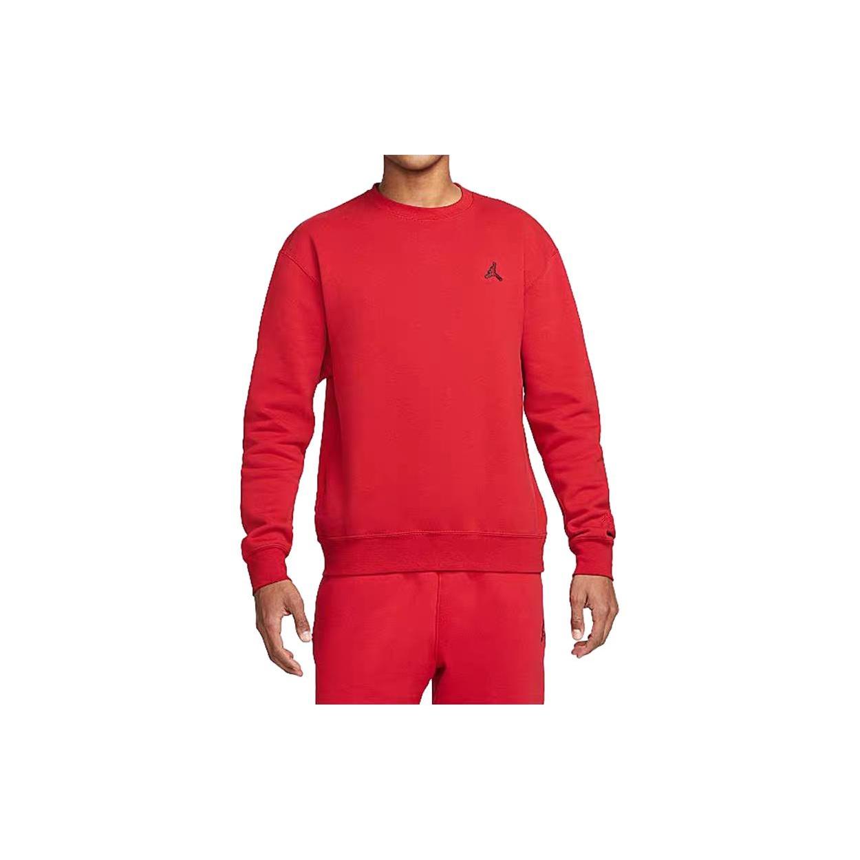 Air Jordan Crew-Neck Sweatshirt Red Men s DN7957-687 M