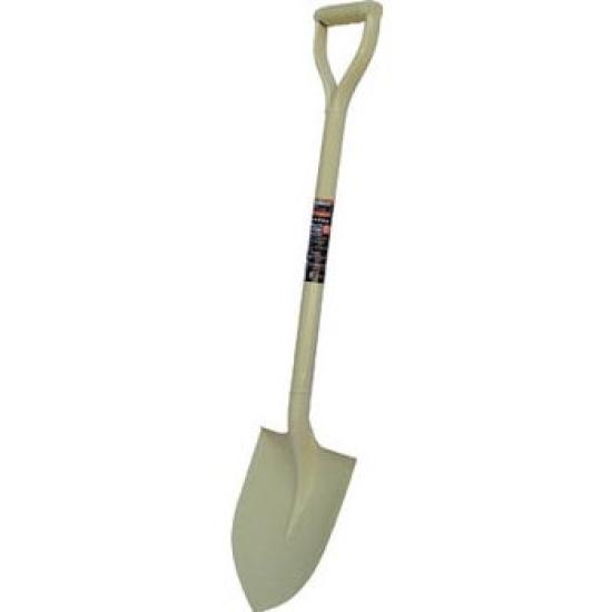 TRUSCO Pipe Handle JIS Shovel, Round,