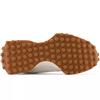 Women's New Balance 327 Sneakers Beige Leather Sports Shoes (WS327PJ)