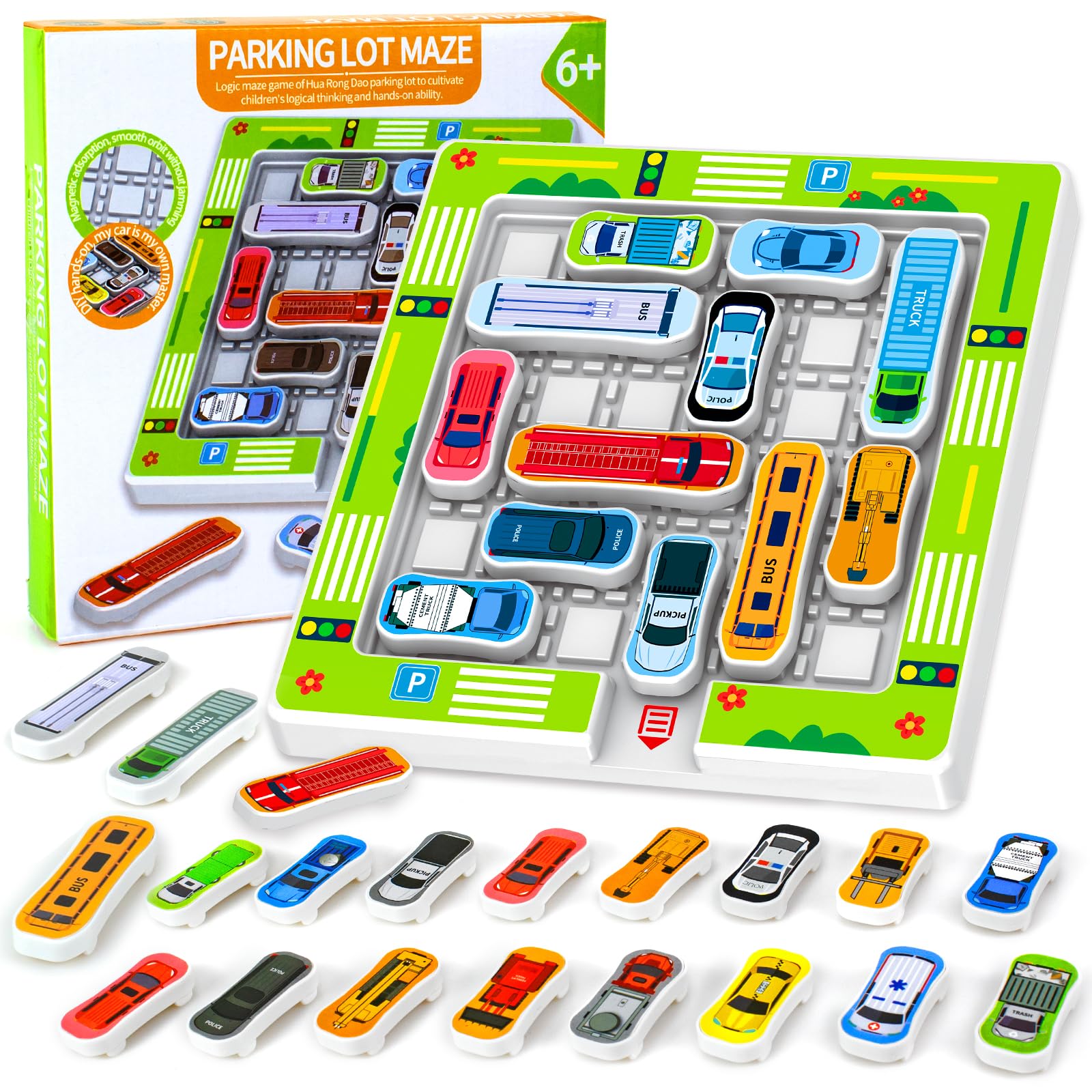 

Парковка Головоломка Слайд Постоянный Магнитный Образовательный Мозг Время 750 22 Веселье для Начинающих и Продвинутых Деменция Инструкции на английском языке в комплекте Игрушка,