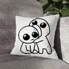TBH Autism Creature Yippies Pillow Case For Sofa Decor Car Office Room Printing Cushion Cover Decorations and Protector