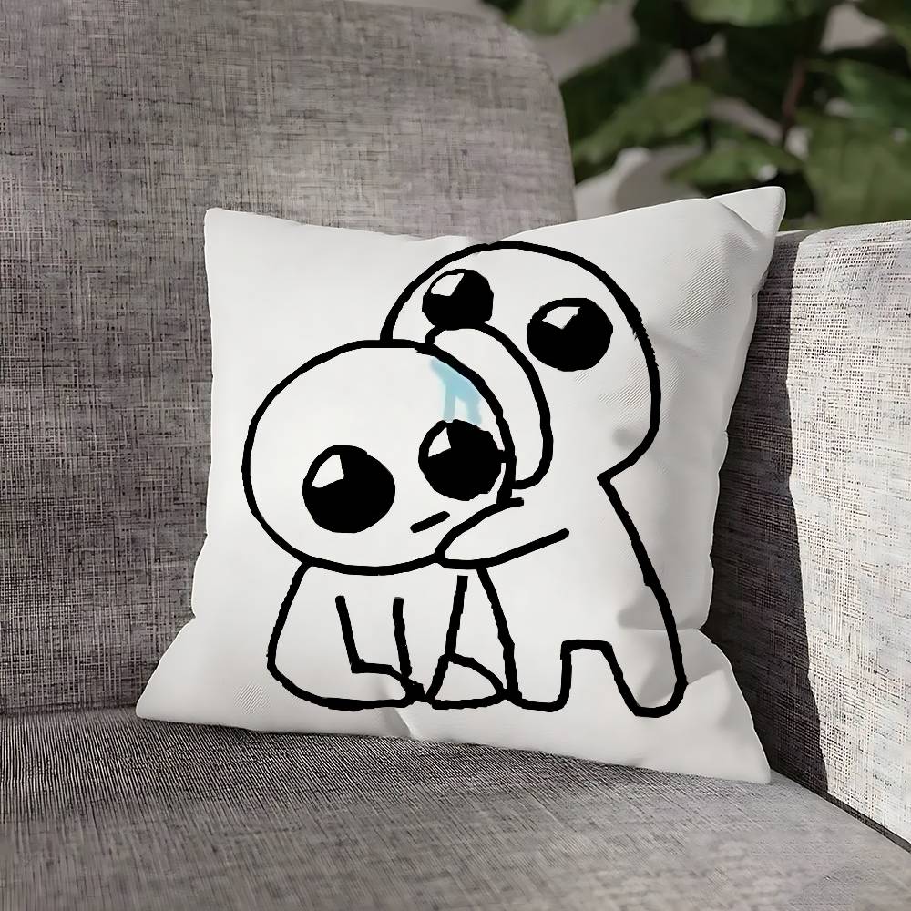 TBH Autism Creature Yippies Pillow Case For Sofa Decor Car Office Room Printing Cushion Cover Decorations and Protector