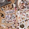 ZABC Sticker Pack Retro Collection: 6 Styles for Journaling & Collage