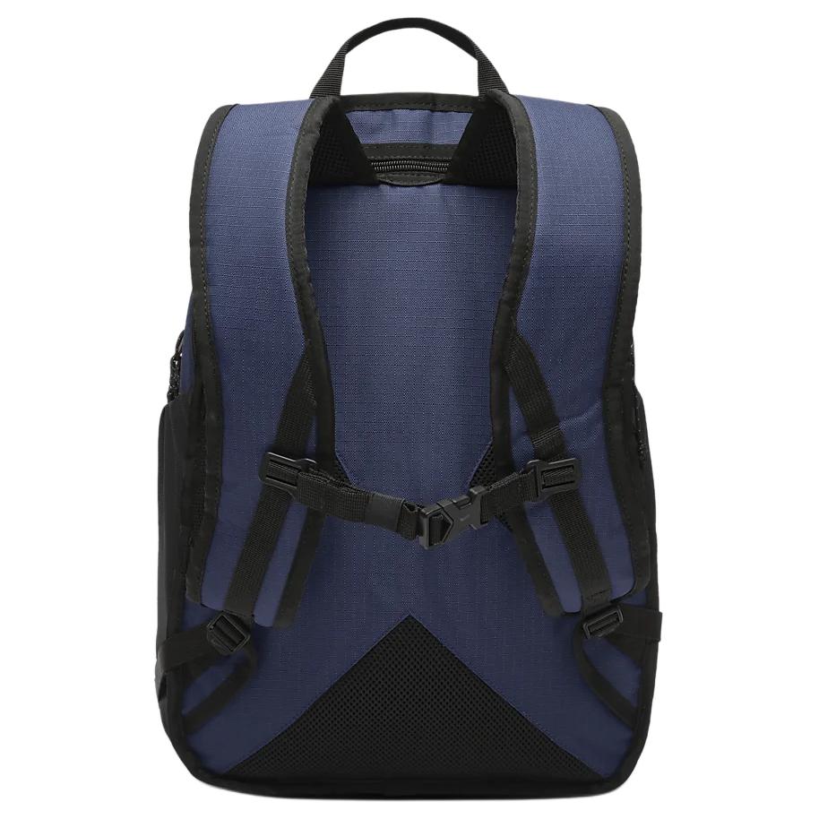 Nike Fabric Backpack Regular Unisex Deep Navy Blue & Black & Mountain White Casual HF9418-427