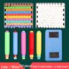 Hexagonal Dustless Colored Chalk for Children's Blackboard and Classroom Teaching