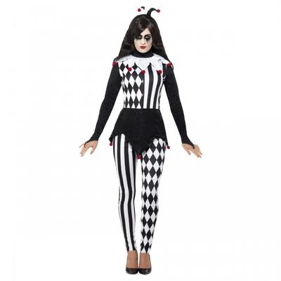 Smiffys Womens/Ladies Court Jester Costume Set