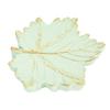 Leaf Shaped Jewelry Dish Small Ring Necklace Bracelet Holder Organizer Resin Decorative Trinket Dish Tray for Wedding Party Table