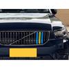 For Volvo XC60 2018-2024 3-Color Front Grille Grill Mesh Strip Cover Trim 3PCS