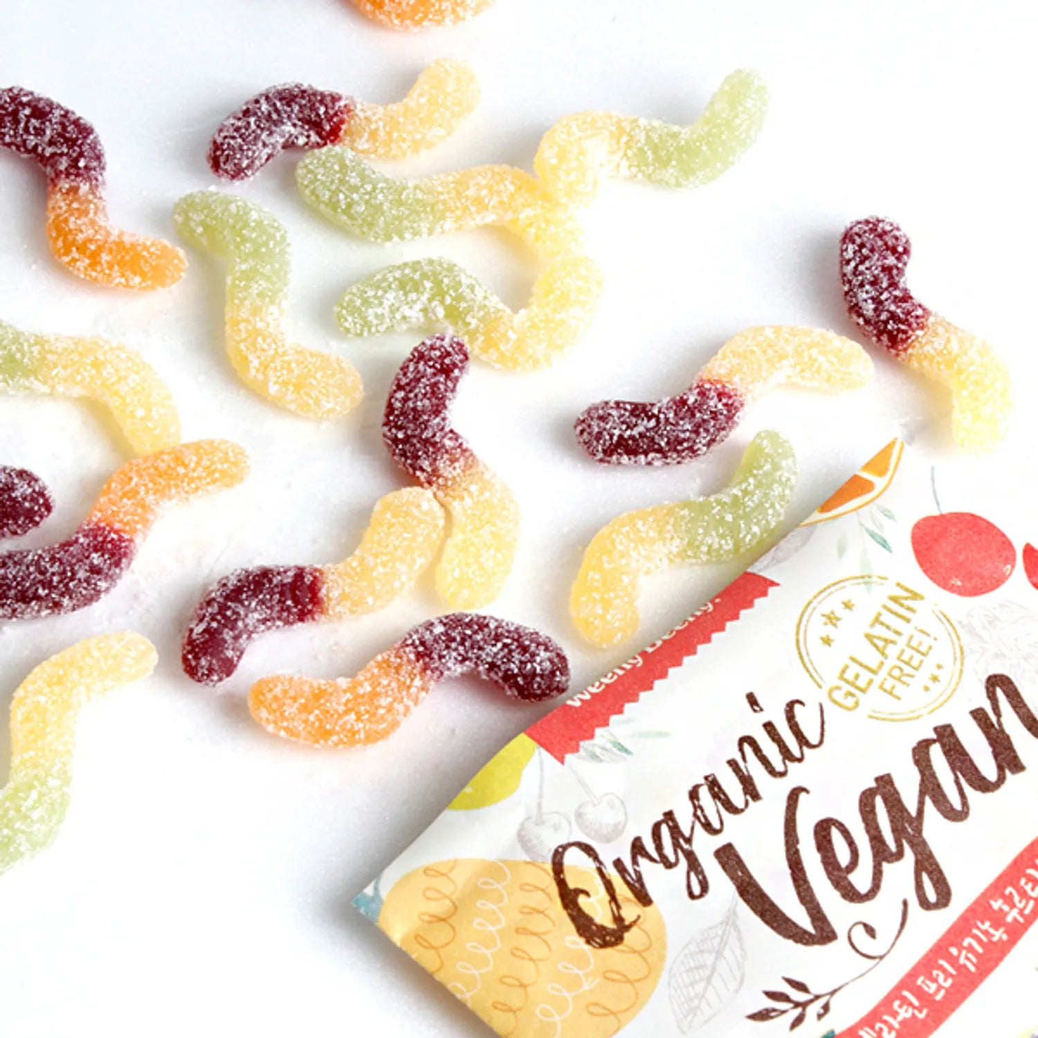 Weeny Beeny Vegan Gummy #Worms 80g 80g