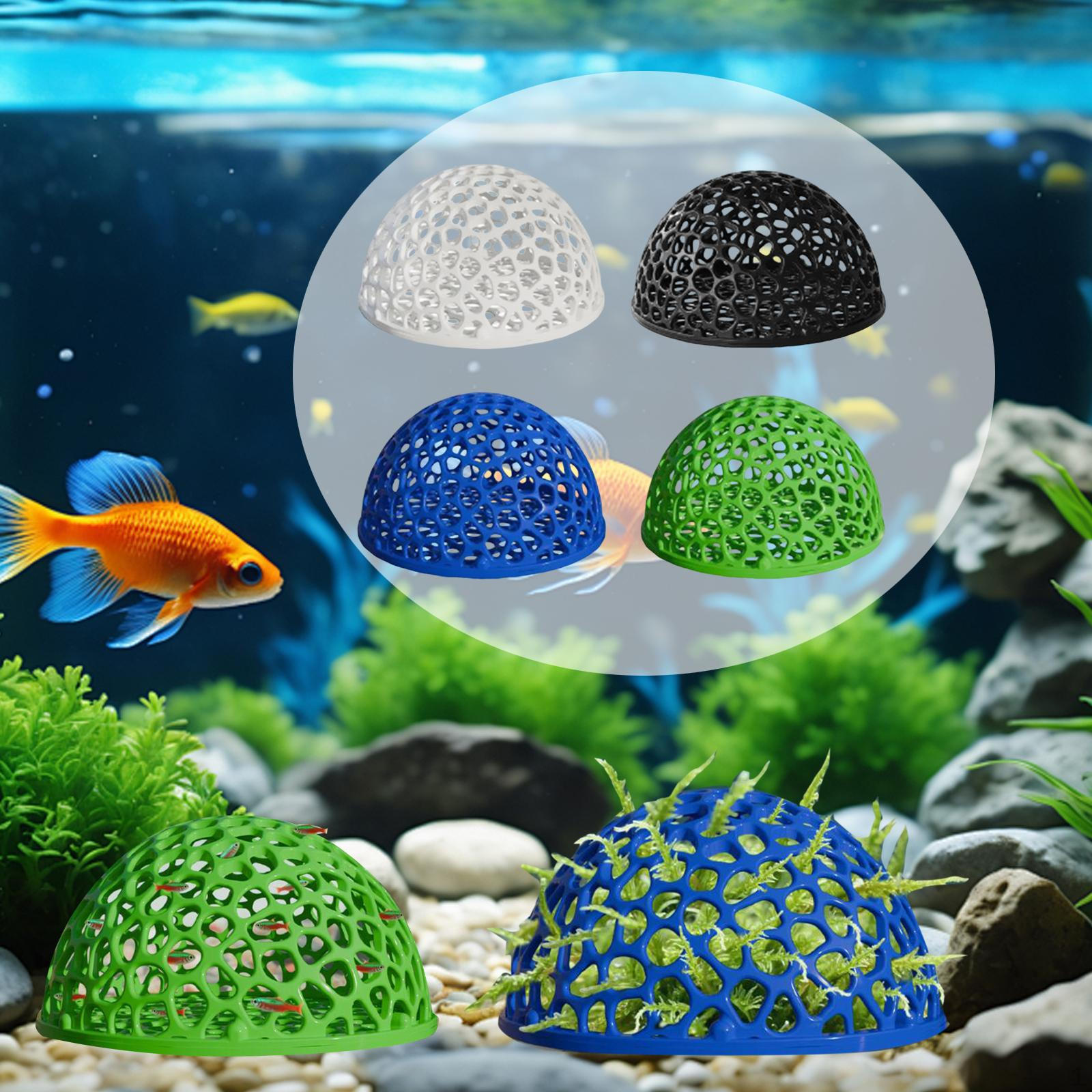 

4x Укрытия для петушков Дом Среда обитания Укрытие, Укрытия для креветок Маленькие Укрытия Аквариумные пещеры для отдыха Пресноводные