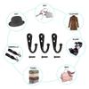10Pcs Metal Hooks With Screws Wall Mounted Hanging Hook For Coat Towel Bags Caps Hanger Kitchen Bathroom Storage Rack Holder